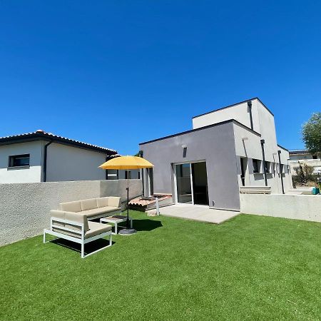 Appartement Souplex Jardin Proche Autoroute, Plages Et Attractions, Wifi - Tv, Calme Bessan Luaran gambar