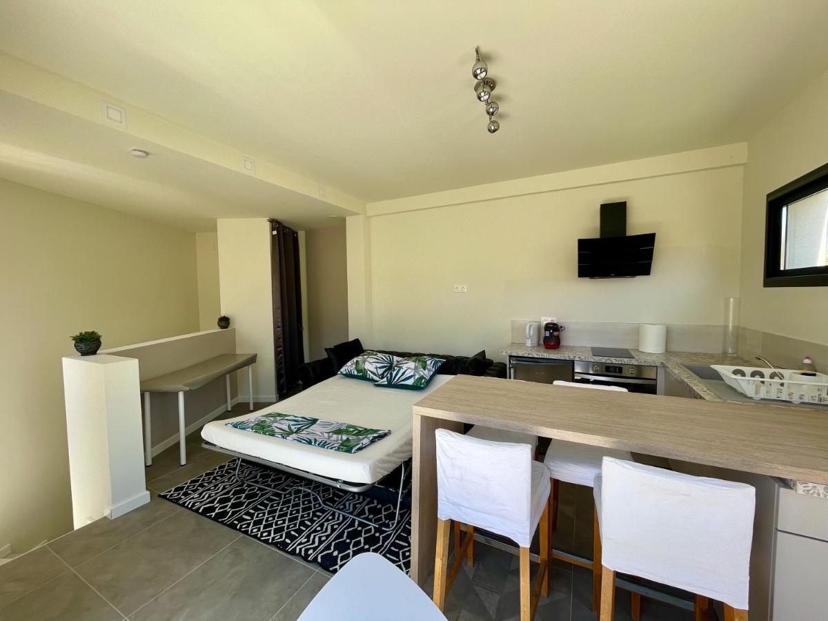 Appartement Souplex Jardin Proche Autoroute, Plages Et Attractions, Wifi - Tv, Calme Bessan Luaran gambar